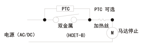 电流温度双保护电机保护器0085420