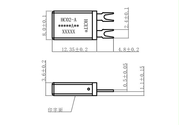 踏板电机保护器-尺寸图